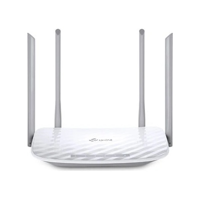 TP-LINK router Archer C50 2.4GHz a 5GHz, přístupový bod, IPv6, 1200Mbps, externí pevná anténa, 802.11ac, rodičovská kontrola, síť