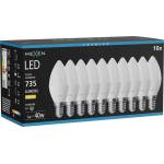 Mexen Nova 10x LED крушка E14, C37, 7W, Топла - 3000K, 735 lm - L102-E14-0730-01x10 (L102-E14-0730-01x10)