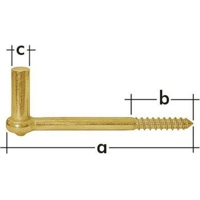 držák čepu d 16mm/106mm CW16/106 – Zboží Mobilmania