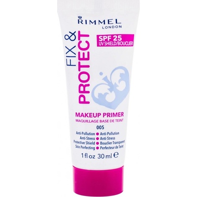 Rimmel Fix & Protect Primer SPF25 Podkladová báze 5 30 ml – Zboží Dáma