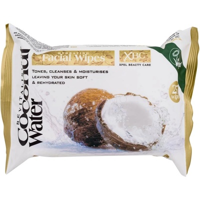 Xbc Мокри кърпи за лице с Кокосова вода 25бр (3080)