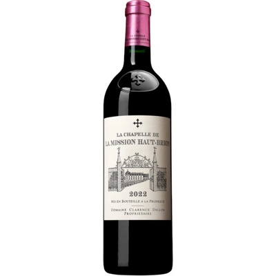Château La Mission Haut–Brion La Chapelle de la Mission Haut-Brion Cuvée suché červené 2022 14% 0,75 l (čistá fľaša)