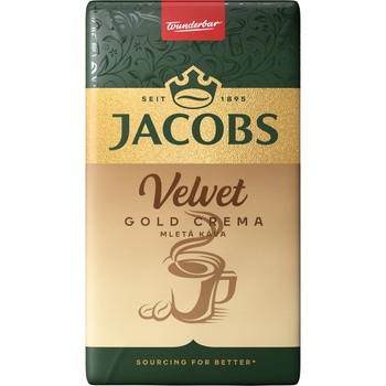 Douwe Egberts Мляно кафе Jacobs Velvet Gold Crema 250 г