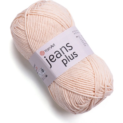 Yarn Art Jeans Plus 73 pastelově meruňková