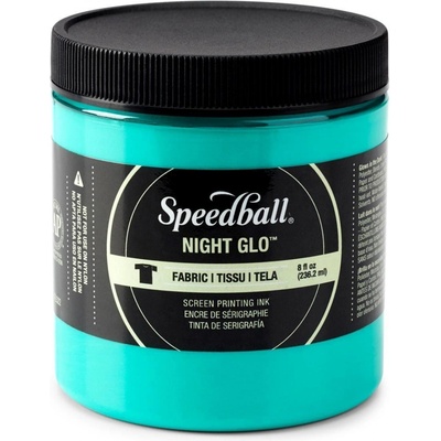 Speedball sítotisková barva na textil 237 ml 522 night glo green