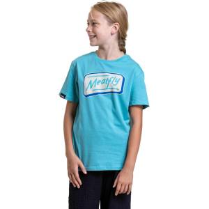 Meatfly Детска тениска Meatfly Easy Logo Dark Cyan Meatfly | Sin | Момчешки | 134