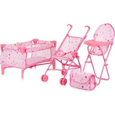 Chipolino Sada pro panenky 3v1 Trixy Stars