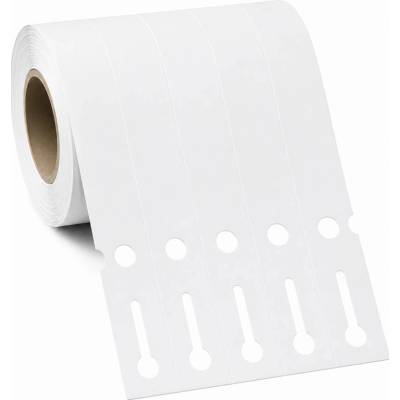 Plastová Etiketa záhradnícka 20 mm x 327 mm, 5 - Produkcia, Polypropylén, Biela, Dutinka 40 mm, 1000 ks/kotúč