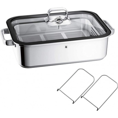 WMF Aroma parní pekáč Compact Vitalis se silikonovým těsněním 41x27cm