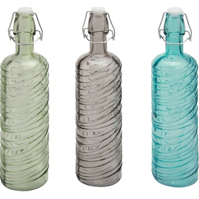 HOME Sklenená fľaša farebná 700 ml