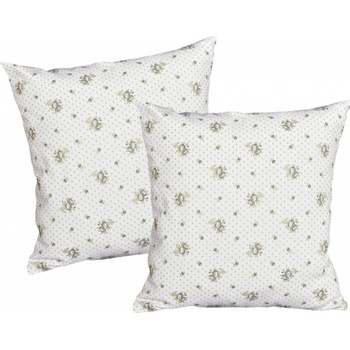 Decora ružičky šedá 45 x 45 cm