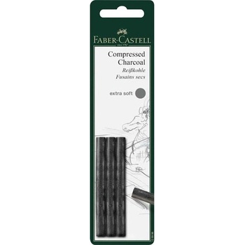 Faber-Castell AG Pitt изключително мек 3D пресован въглен FC129996 (FC129996)