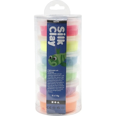 Creativ Company Set Play-Doh Silk Clay Neon (79140)