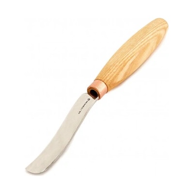 Řezbářské řezbářské dláto Compact Long Bent Gouge K6L/15 BeaverCraft