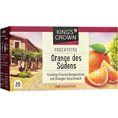 King's Crown Ovocný čaj pomeranč 40 g
