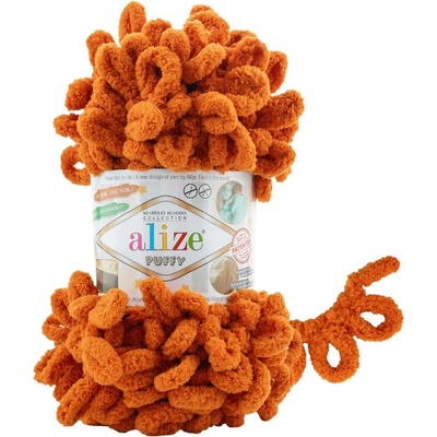 Alize příze Puffy 234 dýňová