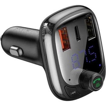 Baseus Зарядно за кола 12v BASEUS FM MP3-2xUSB+USB TYPE C 4.0 charger (CCTM-B01) (385)