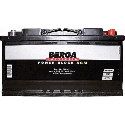 BERGA Power-Block AGM 12V 95Ah 850A right+