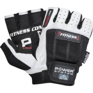 Power System Weightlifting Gloves White/Black L