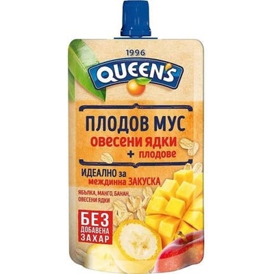 Queen`s Мус Овесени ядки и манго 200г
