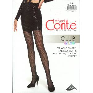 Conte Чорапогащник фигурален Conte Club 30 den