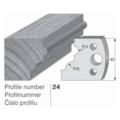 IGM profil 024 - pár omezovačů 40x4mm SP