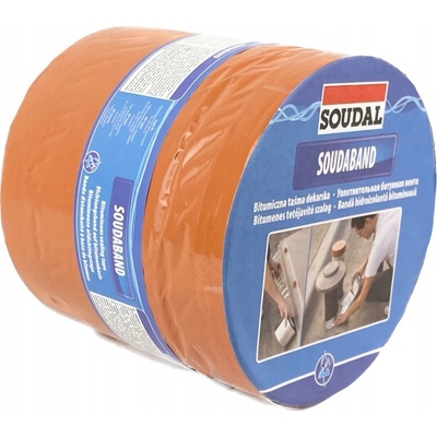 Soudal Bitúmenová strešná páska 150 mm x 10 m tehlová