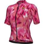Alé Дамска фланелка с къс ръкав за колоездене Alé Women's PR-E Jardin 2.0 S/S Jersey Cycling jersey - Red Combo (156-2790-0315)