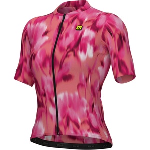 Alé Дамска фланелка с къс ръкав за колоездене Alé Women's PR-E Jardin 2.0 S/S Jersey Cycling jersey - Red Combo (156-2790-0315)