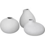 Blomus Светлосиви порцеланови вази в комплект 3 бр. (височина 9 cm) Nona - Blomus (66224)