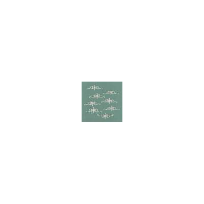 Ornament s vločkou - 8ks chipboards Wycinanka WYC032390