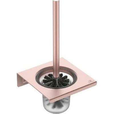 Ideal Standard ALU+ WC štětka nástěnná s držákem matné sklo Rose BD593RO