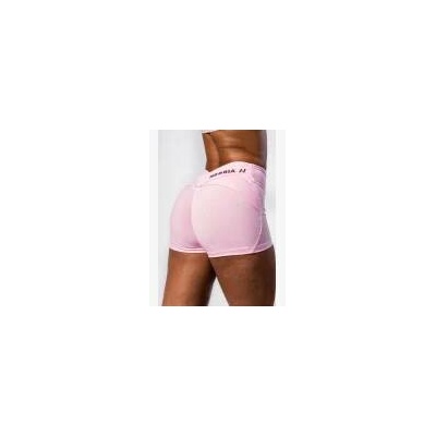 Nebbia tvarující šortky s V-shaped pasem Strong Beauty růžové
