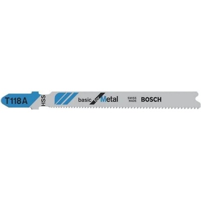 Bosch T118A 5 Нож. /Верт. тр. /Метал (2608631013)