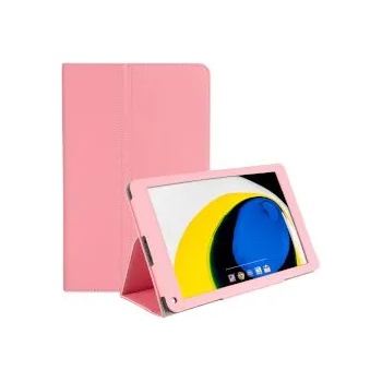 Image 1 of Sentio Case Book Cover for Calltab 2GB 10.1" Pink