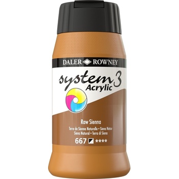 Image 1 of Daler-Rowney System3 АКРИЛНА боя Raw Sienna 500 ml 1 бр (129500667)