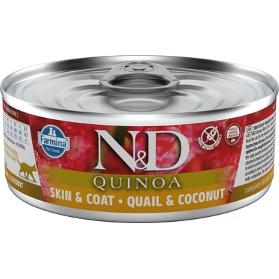 N&D Cat QUINOA Adult Quail & Coconut 80 g
