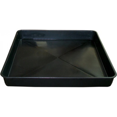 Garland Тава за саксии Garden Tray, черна, квадратна 60x60x7cm