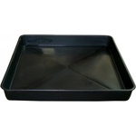 Garland Тава за саксии Garden Tray, черна, квадратна 60x60x7cm