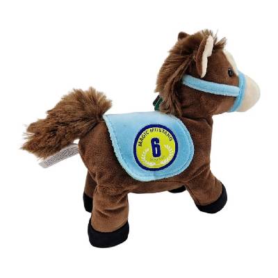 Plyšový dostihový koník so zvukom 22cm - 6