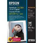 Epson Премиум гланцова фотохартия Epson (10x15, 40 листа, 255g)