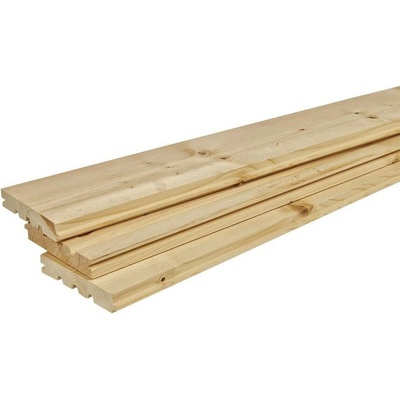 Dřevocentrum CZ, a.s. Smrková podlahová palubka 24 x 146 x 4 000 mm AB