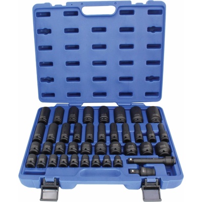 Asta Sada kovaných nástrčných klíčů, 1/2", 9 - 30 mm, 40 ks - AHEX40F