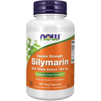 NOW Double Strength Silymarin, 100 капсули, Now