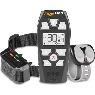 VNT electronics s.r.o. Elektronický výcvikový obojek pro psy d-control Edge 650R s prstýnkovým ovladačem