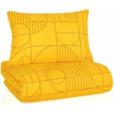 BedTex bavlna obliečky Geo Ray Flower 100% bavlna renforcé 70x90 140x200