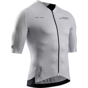 X-Bionic Мъжка фланелка с къс ръкав за колоездене X-Bionic Corefusion Aero Jersey S/S Cycling jersey - Off White (056-3181-0413)