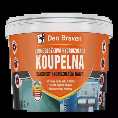 Den Braven Jednosložková hydroizolace KOUPELNA 2,5 kg