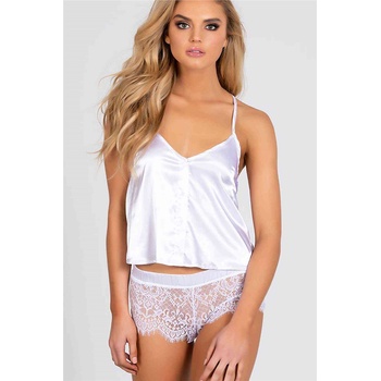 Underwear Wind Пижама от сатен - Бяла #309850 (309850_Бяло)