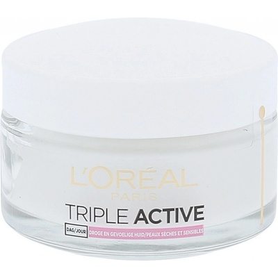 L'Oréal Triple Active Day Multi-Protection Moisturizer denný hydratačný krém pre normálnu až zmiešanú pleť 50 ml
